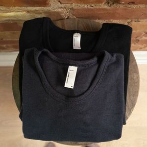 American Apparel Long Sleeve Waffle Thermals (Two)